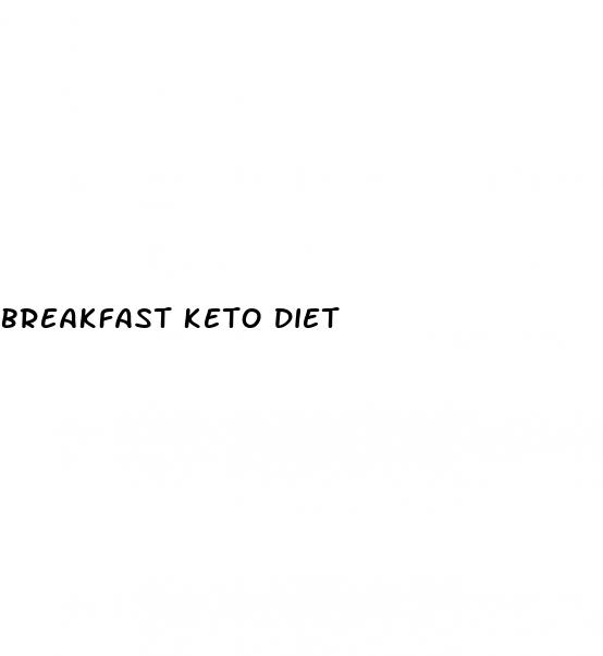 breakfast keto diet