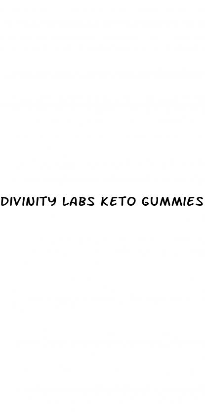 divinity labs keto gummies