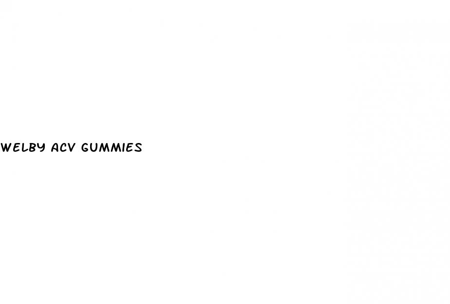 welby acv gummies