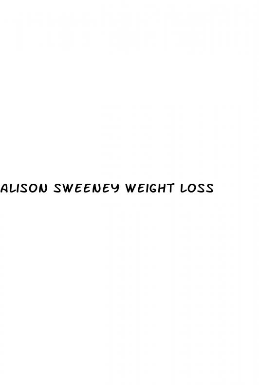 alison sweeney weight loss