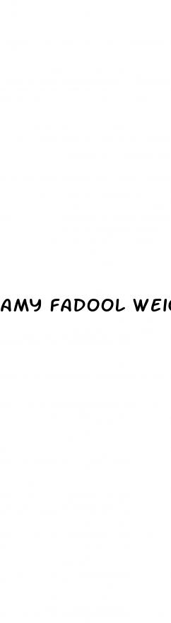amy fadool weight loss