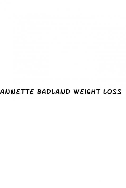 annette badland weight loss