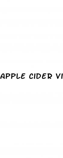 apple cider vinegar used