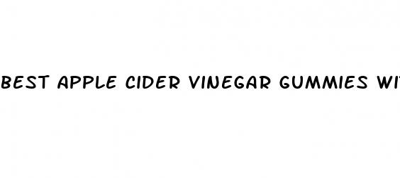 best apple cider vinegar gummies with the mother
