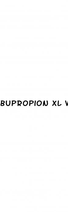 bupropion xl weight loss