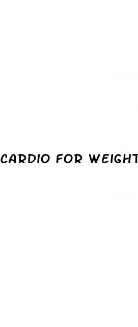 cardio for weight loss