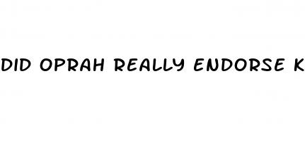 did oprah really endorse keto gummies