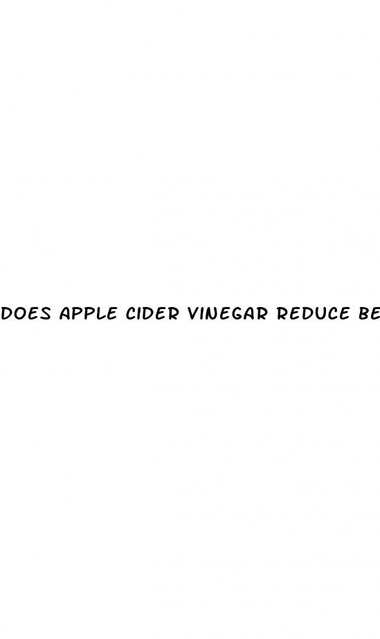 does apple cider vinegar reduce belly fat