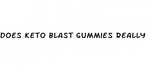 does keto blast gummies really work