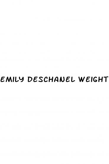 emily deschanel weight loss