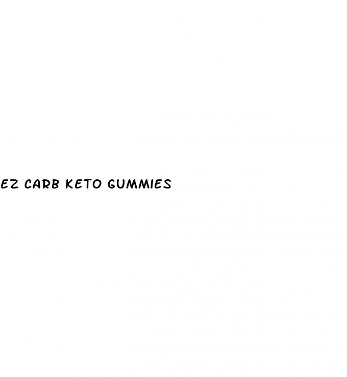 ez carb keto gummies