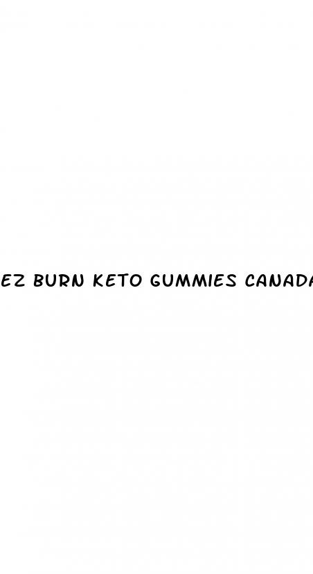 ez burn keto gummies canada