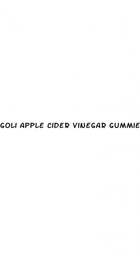 goli apple cider vinegar gummies pros and cons