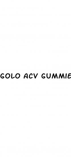 golo acv gummies