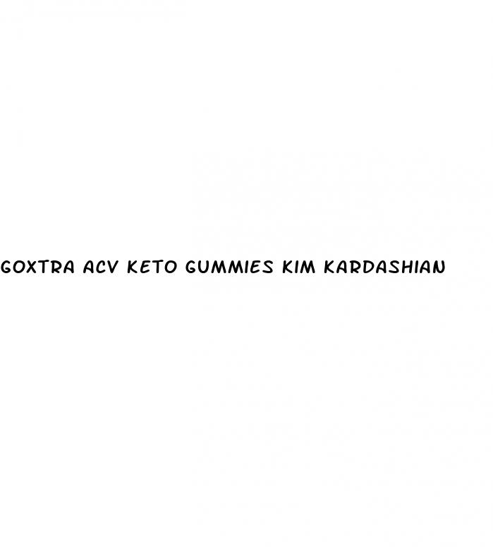 goxtra acv keto gummies kim kardashian