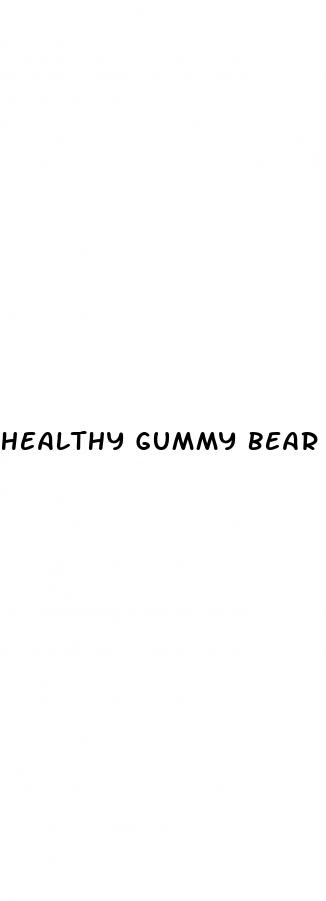 healthy gummy bear recipe