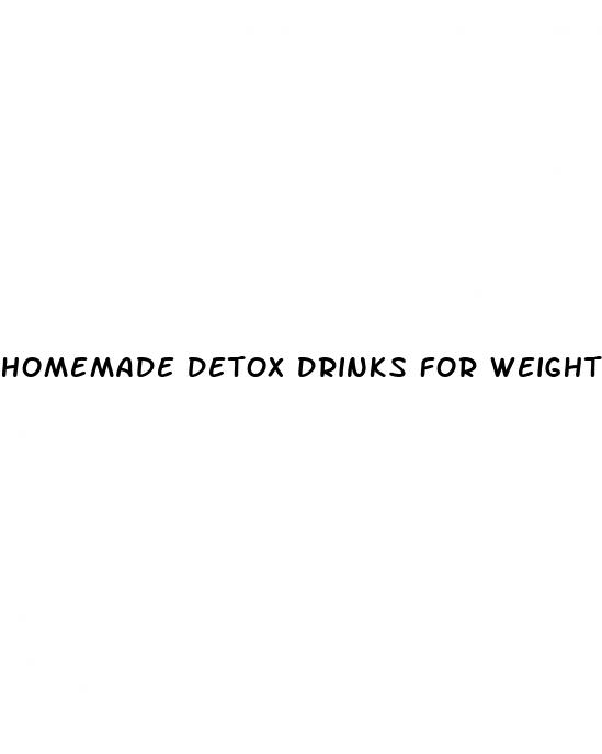 homemade detox drinks for weight loss