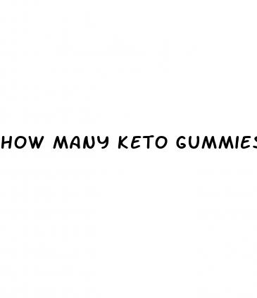 how many keto gummies per day