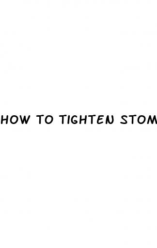 how to tighten stomach skin after weight loss