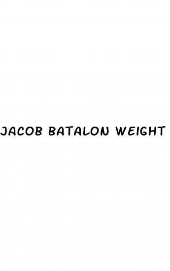 jacob batalon weight loss