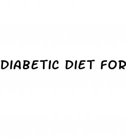 diabetic diet for weight loss