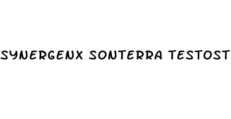 synergenx sonterra testosterone weight loss