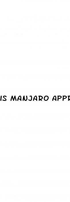 is manjaro approved for weight loss