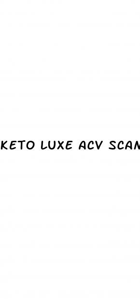 keto luxe acv scam