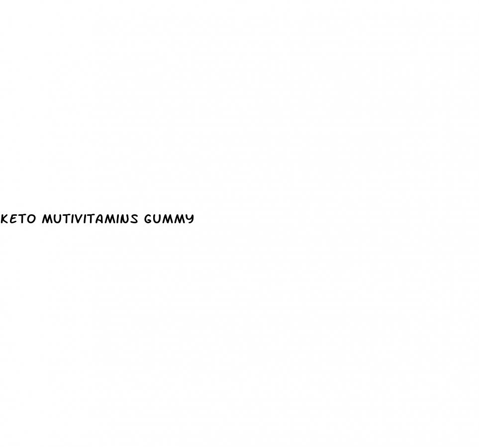 keto mutivitamins gummy