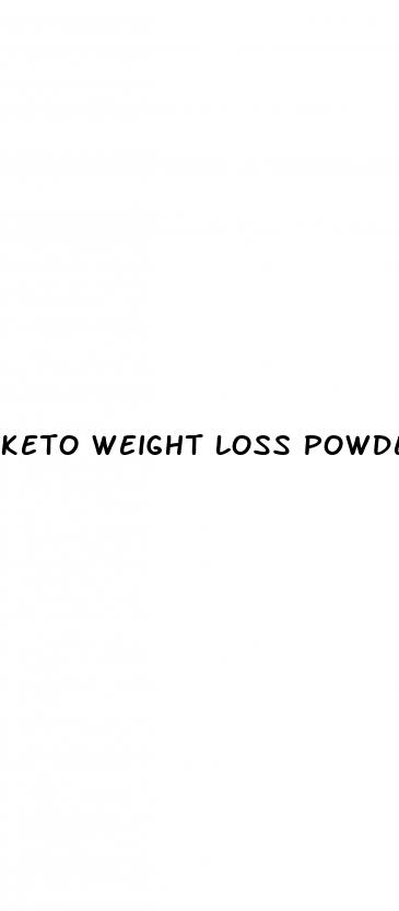 keto weight loss powder sticks