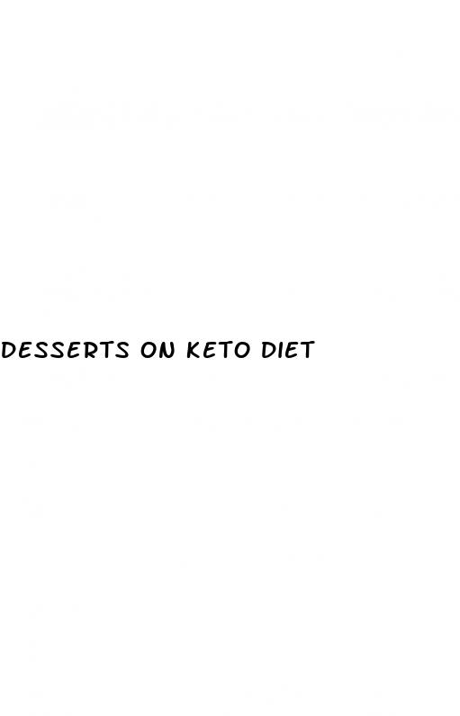 desserts on keto diet