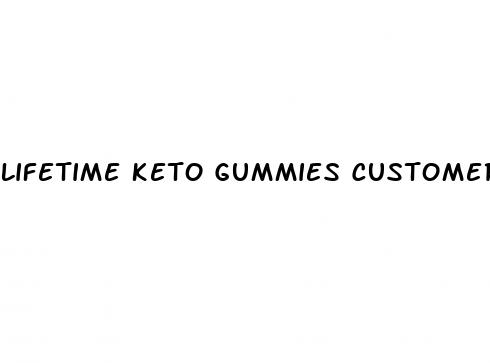 lifetime keto gummies customer service number