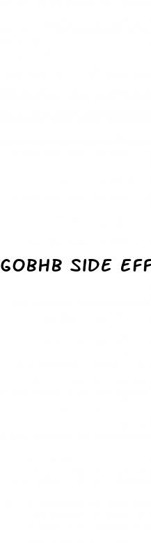 gobhb side effects
