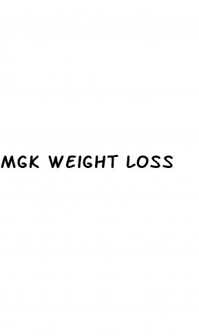 mgk weight loss