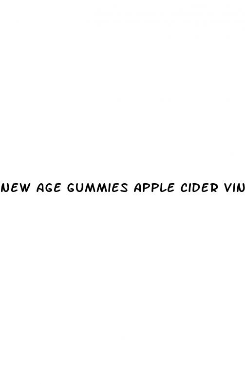 new age gummies apple cider vinegar