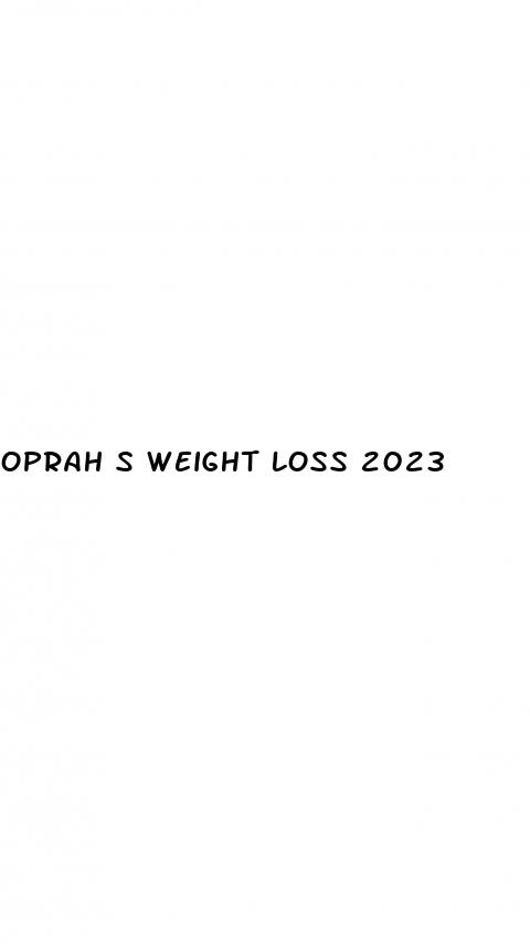 oprah s weight loss 2023