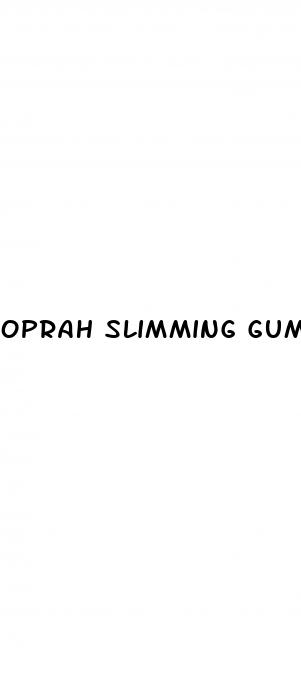 oprah slimming gummies