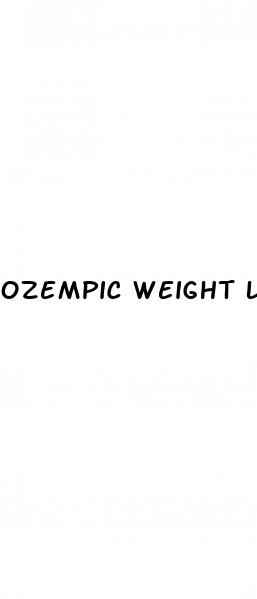 ozempic weight loss side effects