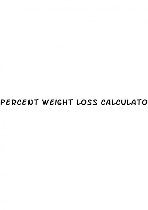 percent weight loss calculator