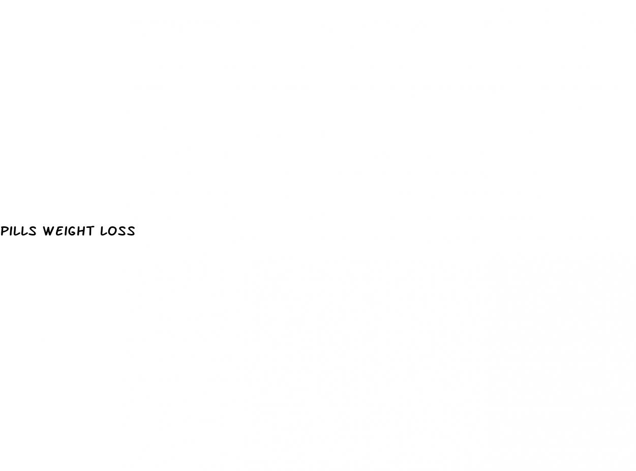 pills weight loss