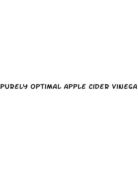purely optimal apple cider vinegar gummies