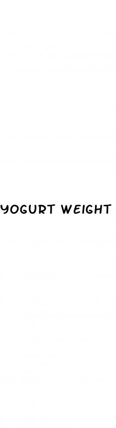 yogurt weight loss