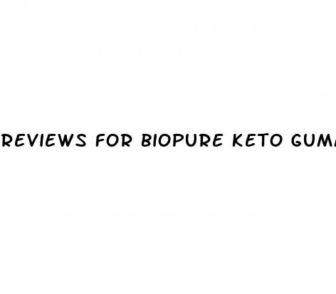 reviews for biopure keto gummies