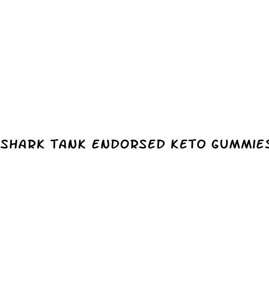 shark tank endorsed keto gummies