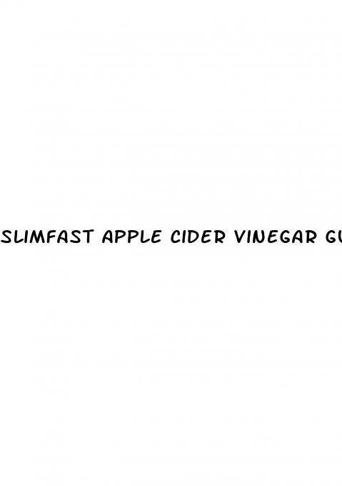 slimfast apple cider vinegar gummies