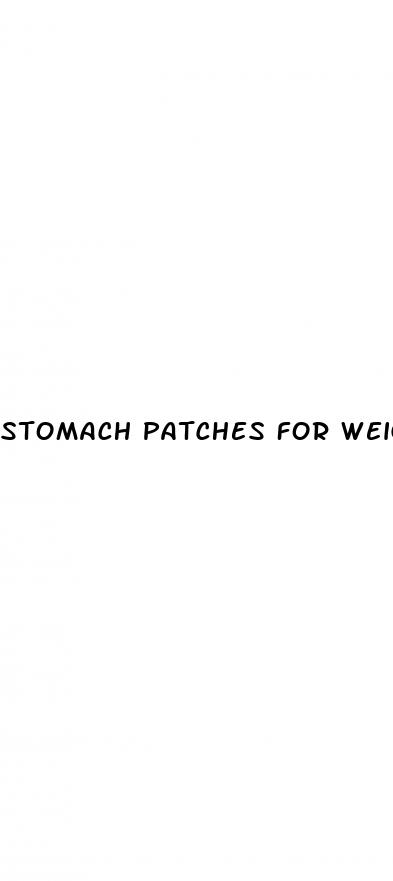 stomach patches for weight loss
