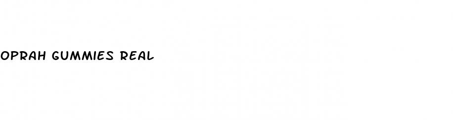 oprah gummies real