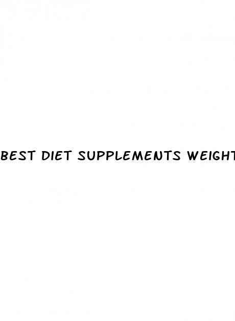 best diet supplements weight loss