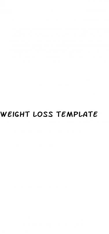 weight loss template