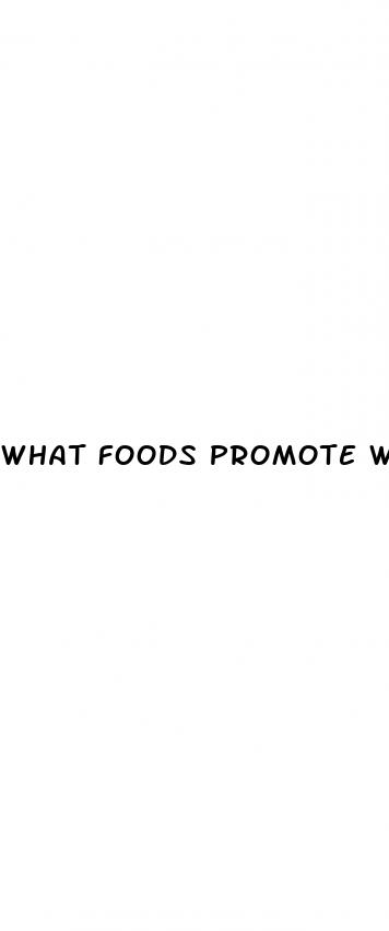 what foods promote weight loss